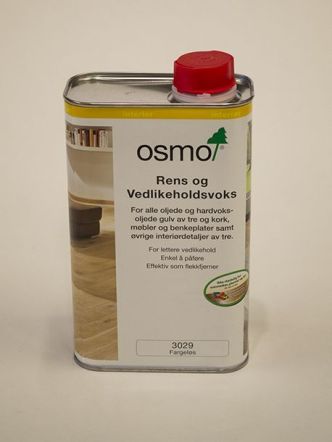 Osmo | Rens og Vedlikeholdsvoks Fargeløs 3029 (1L)