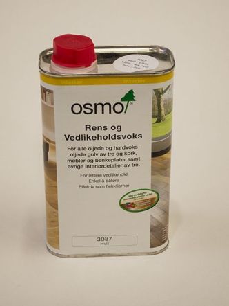 Osmo | Rens og Vedlikeholdsvoks Hvit 3087 (1L)