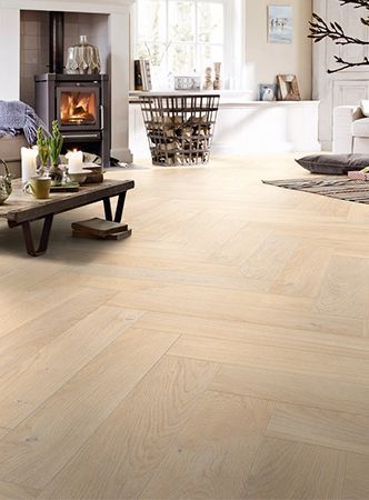 Fiskebensparkett | Meister - Pearl Oak Harmonious 8893