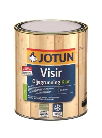 VISIR OLJEGRUNNING KLAR 0,9LTR