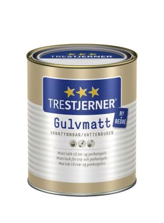 TRESTJERNER GULVMATT V 0,75LTR