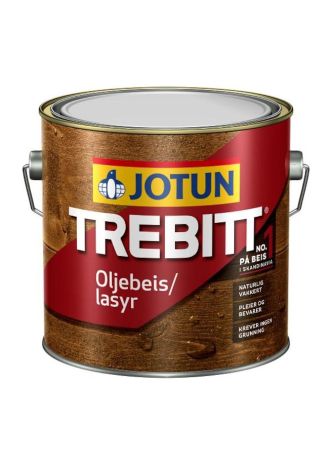 TREBITT OLJEBEIS 3 LITER alle farger