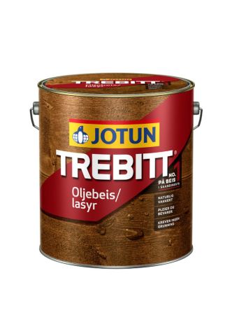 TREBITT OLJEBEIS 10 LITER alle farger