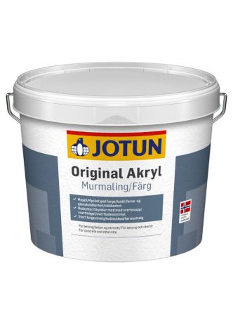 JOTUN ORIGINAL AKRYL 3LITER  Alle farger