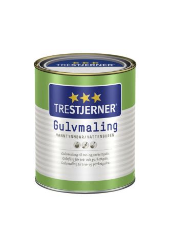 TRESTJERNER GULVMALING HALVBLANK 40 0,75 LITER ALLE FARGER