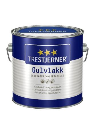 TRESTJERNER GULVLAK OB BL 3LTR