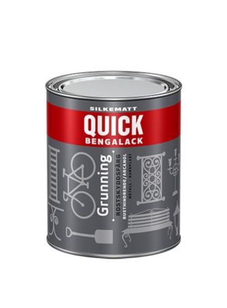 QUICK GRUNNING METALLGRÅ 0,75LTR