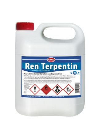 Gjøco Terpentin 4 l