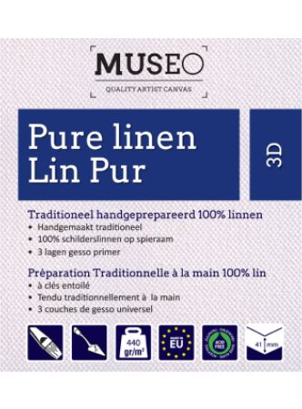 Museo LX 100% Lin Xtra 3D 41mm - 70x80cm