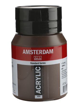 Amsterdam Standard 500ml - 409 Burnt umber