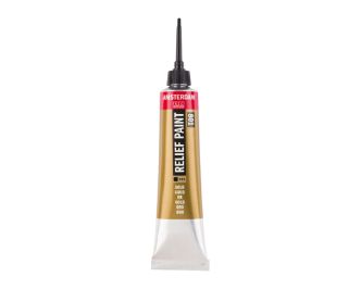 Amsterdam Relief Paint 20ml - 801 Gold