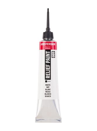 Amsterdam Relief Paint 20ml - 100 White