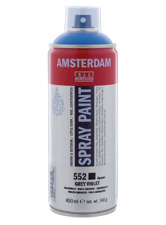 AMSTERDAM SPRAY 400ML - 552 grey violet