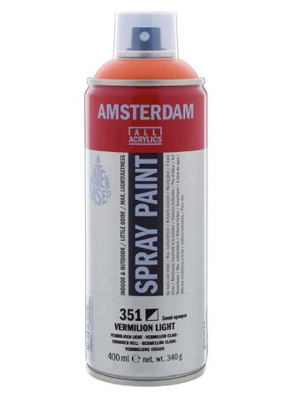 AMSTERDAM SPRAY 400ML - 351 vermilion light