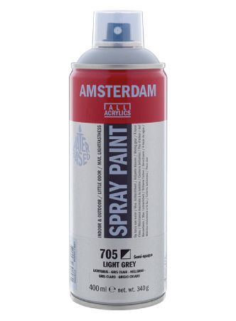 AMSTERDAM SPRAY 400ML - 705 light grey