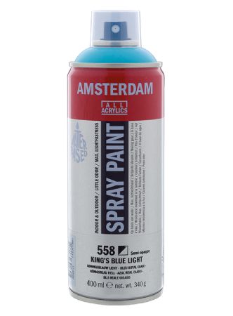 AMSTERDAM SPRAY 400ML - 558 kings blue light