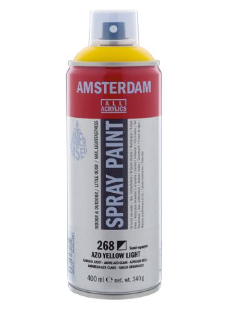 AMSTERDAM SPRAY 400ML - 268 azo yellow light