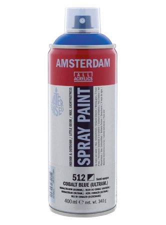 AMSTERDAM SPRAY 400ML - 512 cobalt blue