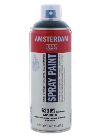AMSTERDAM SPRAY 400ML - 623 sap green