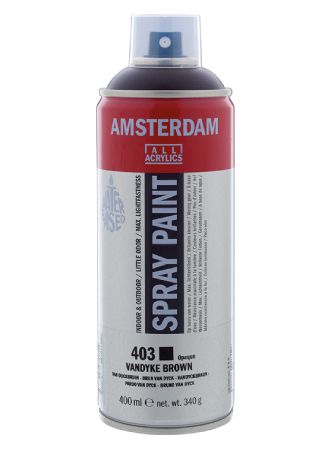 AMSTERDAM SPRAY 400ML - 403 vandyke brown