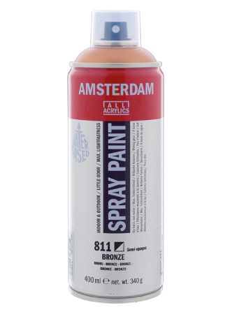 AMSTERDAM SPRAY 400ML - 811 bronze