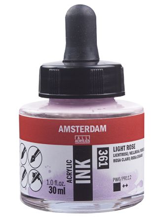 Amsterdam Ink 30ml - 361 Light Rose