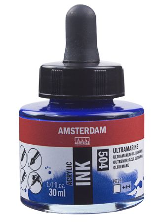 Amsterdam Ink 30ml - 504 Ultramarine