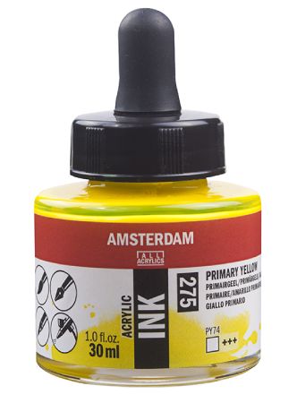 Amsterdam Ink 30ml - 275 Primary Yellow
