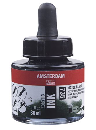 Amsterdam Ink 30ml - 735 Oxide Black