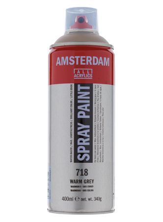 Amsterdam Spray 400ml - 718 Warm grey