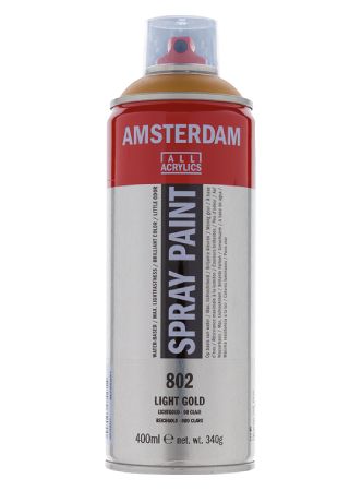 Amsterdam Spray 400ml - 802 Light gold