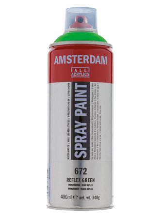 Amsterdam Spray 400ml - 672 Reflex green