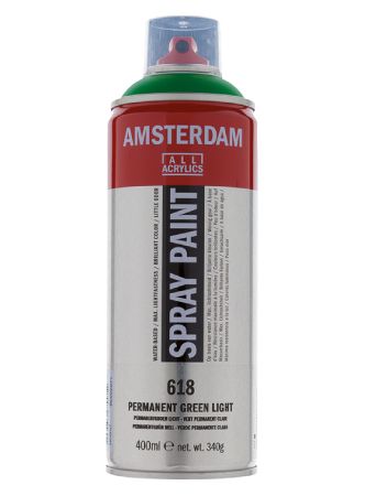 Amsterdam Spray 400ml - 618 Permanent green light
