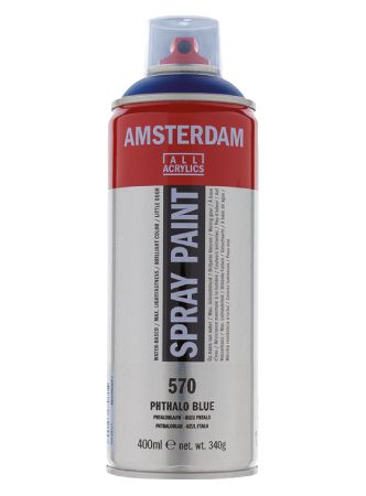 Amsterdam Spray 400ml - 570 Phthalo blue