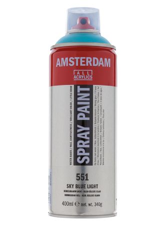 Amsterdam Spray 400ml - 551 Sky blue light