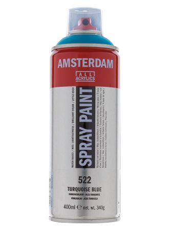 Amsterdam Spray 400ml - 522 Turquoise blue