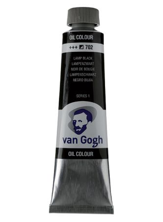 Van Gogh Olje 40ml - 702 Lamp black