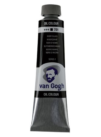 Van Gogh Olje 40ml - 701 Ivory black