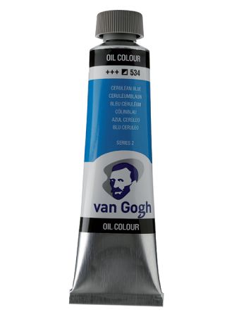Van Gogh Olje 40ml - 534 Cerulean blue