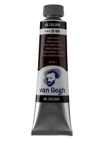 Van Gogh Olje 40ml - 409 Burnt umber