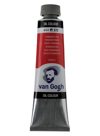 Van Gogh Olje 40ml - 372 Permanent red
