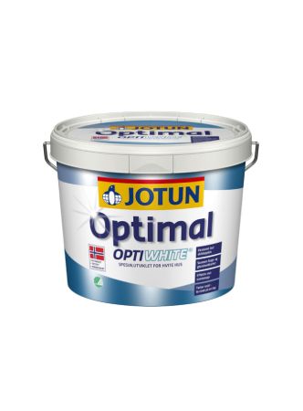 OPTIMAL MALING OPTIWHITE 3LTR  alle lyse farger