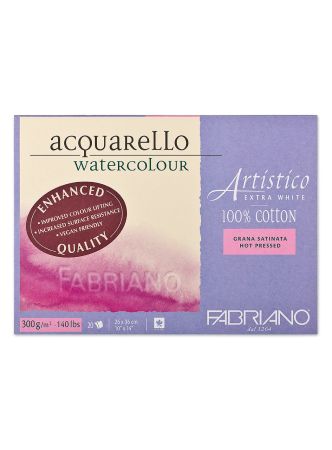 Fabriano Artistico EQ Extra White 300g S HP 26x36cm 20ark