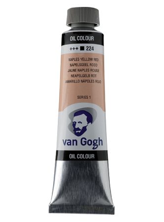 Van Gogh Olje 40ml - 224 Naples yellow red