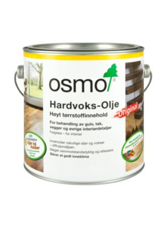 Osmo | Hardvoksolje Fargeløs Silkematt 3032 (2,5L)