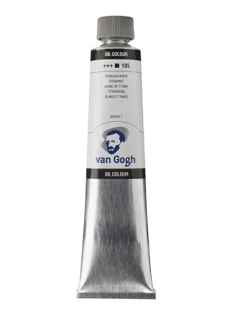 Van Gogh Olje 200ml - 105 Titanium White