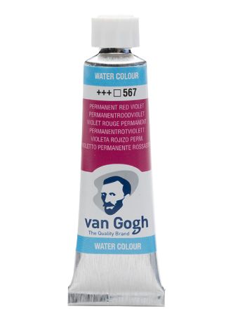 Van Gogh Akvarelltube 10 ml 567 Perm. red violet