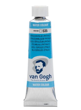 Van Gogh Akvarelltube 10 ml 535 Cerulean bl. (pthalo)