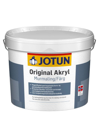 JOTUN ORIGINAL AKRYL 10LITER  Alle farger