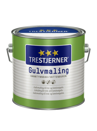 TRESTJERNER GULVMALING BLANK 3 LITER ALLE FARGER